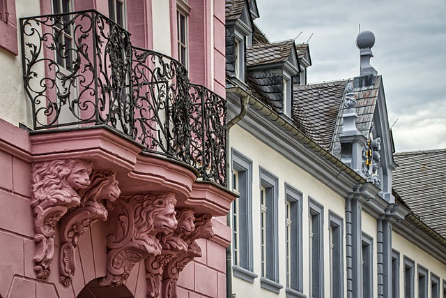 balkonové exteriérové zábradlí